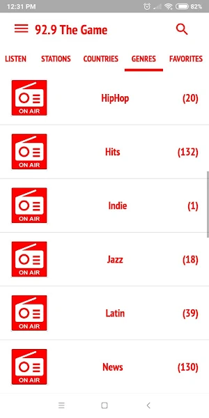 92.9 The Game Atlanta Screenshot 2