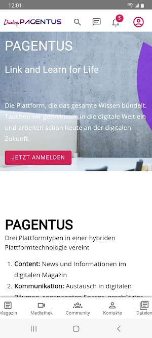 Dialog PAGENTUS Screenshot 0