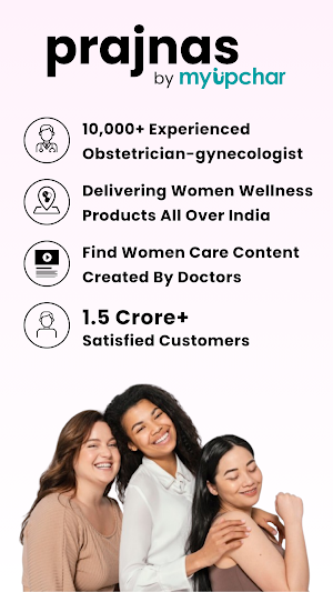 Prajnas: WomenHealth Screenshot 0