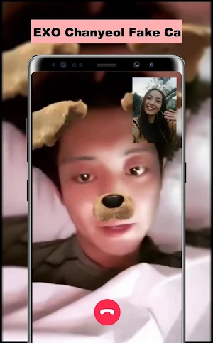 Chanyeol Fake Call Screenshot 1