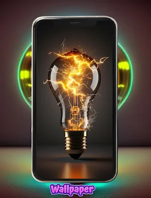 خلفيات المصباح الكهربائي Screenshot 1
