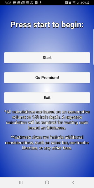 Best Coat Resin Calculator - F Screenshot 0