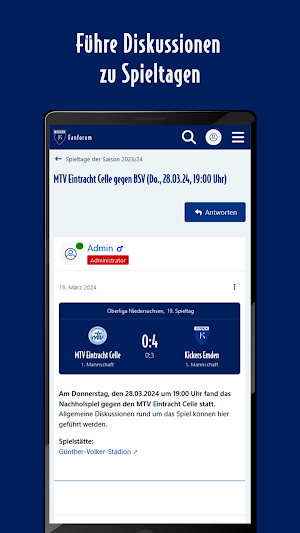 BSV-Fanforum Screenshot 1
