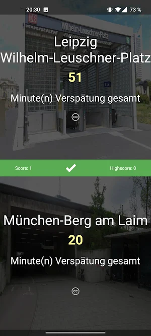 Zugverspätung Higher Lower Gam Screenshot 2
