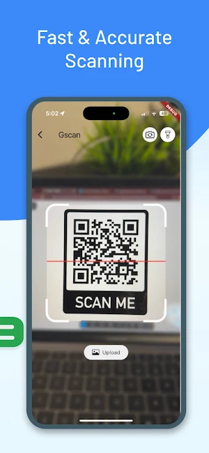 Gscan : QR Code Scanner Screenshot 2
