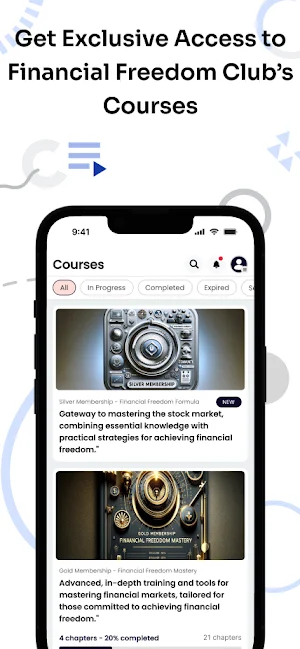 Financial Freedom Club Screenshot 2