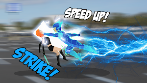 Black Whip vs Thunder Speedster Street Brawl Screenshot 2