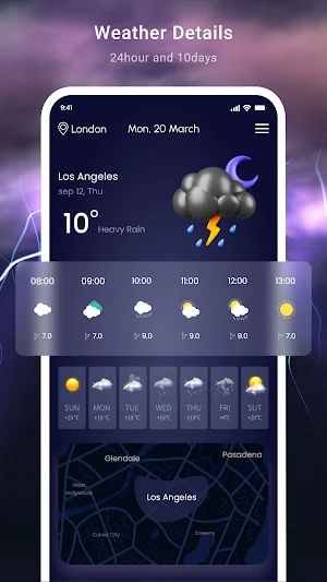 Weather forecast Screenshot 1