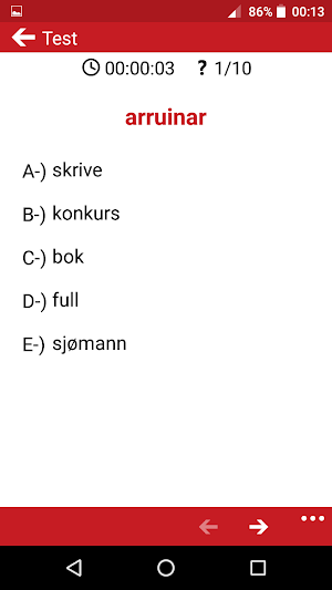 Norwegian - Spanish Screenshot 2