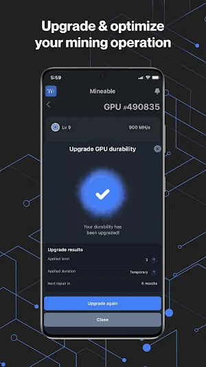 Mineable - Earn Passive Crypto Screenshot 3