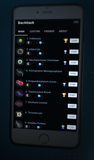 BacAttack (Bacteria/Virus Attack) Screenshot 0