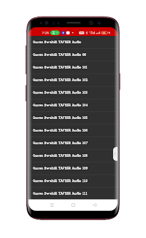 Quran Swahili TAFSIR Audio Screenshot 2