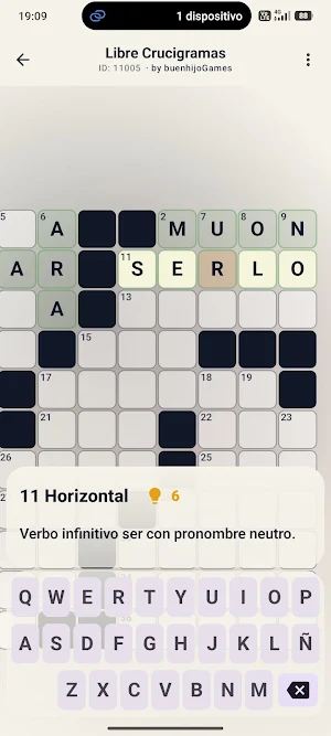 Libre Crucigramas Screenshot 1