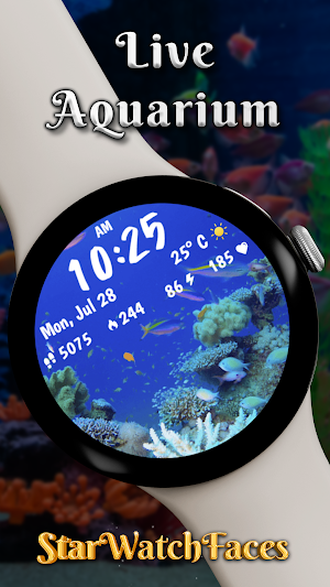 Live Aquarium Watchface Screenshot 0