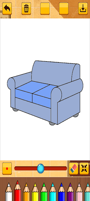 Coloring Furniture Screenshot 3