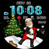 Dancing Santa Christmas Time