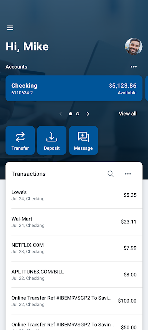 Peoples Bank of GA Screenshot 1
