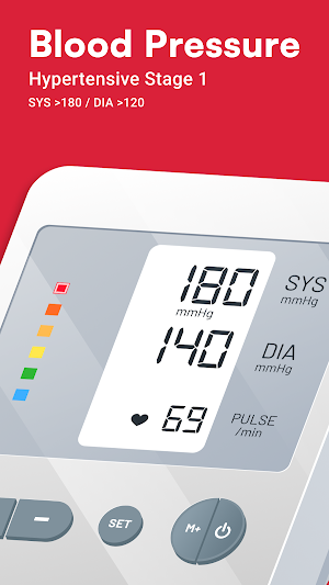 Blood Pressure Tracker: BP App Screenshot 1