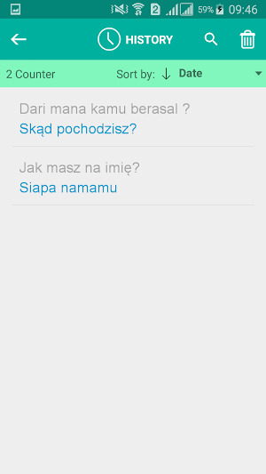Polish Indonesian Translator Screenshot 3