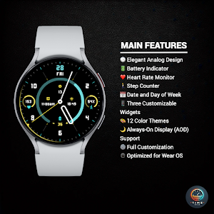 Spectra Time - watch face Screenshot 1
