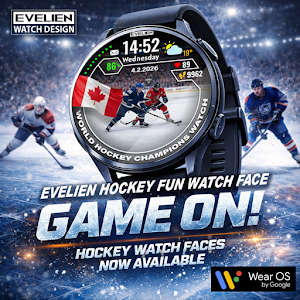 Evelien Hockey Watch Face G2 Screenshot 3