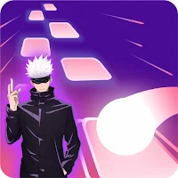 Gojo Satoru Tiles EDM Rush Hop