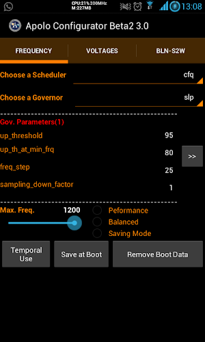 Configurator for Apolo Kernel Screenshot 2