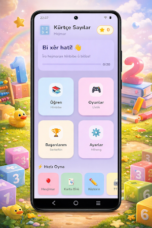Kürtçe Sayılar Screenshot 0