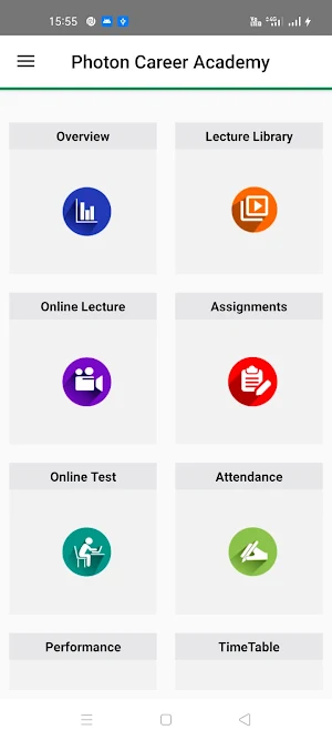 Photon Career Academy MyClassAdmin App Screenshot 1