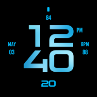 Cold Blue Watch Face