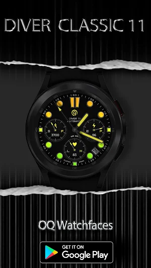 Diver Classic 11 Black Chrono Screenshot 0