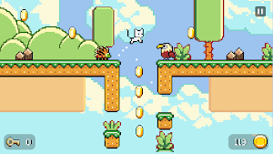 Cat Runner PixelArt Platformer Screenshot 2