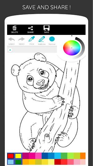 Panda Coloring Book Screenshot 1