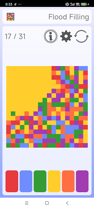 Flood Filling Board by Colors Screenshot 3