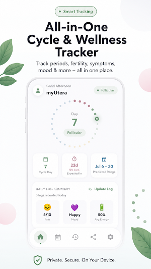 myUtera - Periods & Pregnancy Screenshot 0