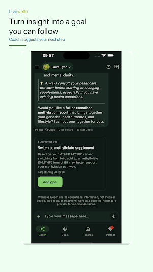 Livewello Screenshot 2