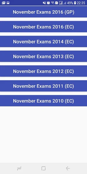 Grade 9 Natural Sciences Mobile Application Screenshot 2