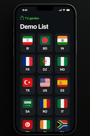 Global World TV Garden Player Screenshot 1