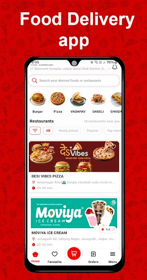 Grepto: Food Delivery app Screenshot 0