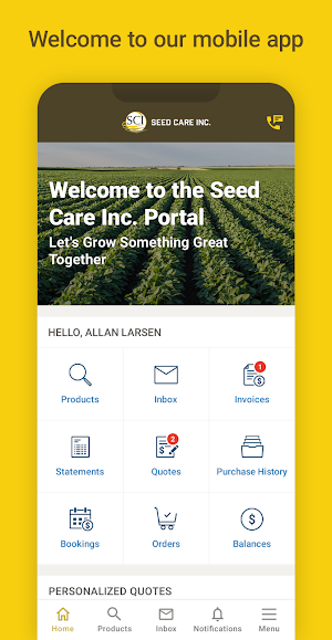 Seed Care Inc. Screenshot 0