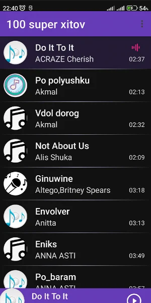 100 super xitov Screenshot 0