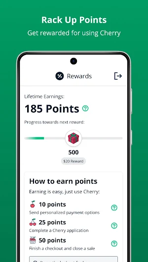 Cherry Rewards for Providers Screenshot 1