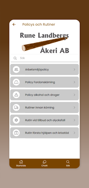 Rune Landbergs Åkeri Screenshot 2