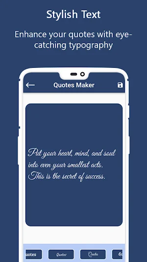 Quotes Maker Quotes Creator Screenshot 2