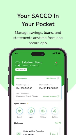 MySacco Screenshot 0