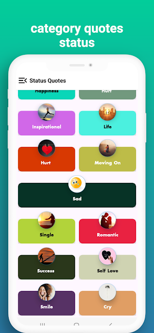 Status Quotes Screenshot 2