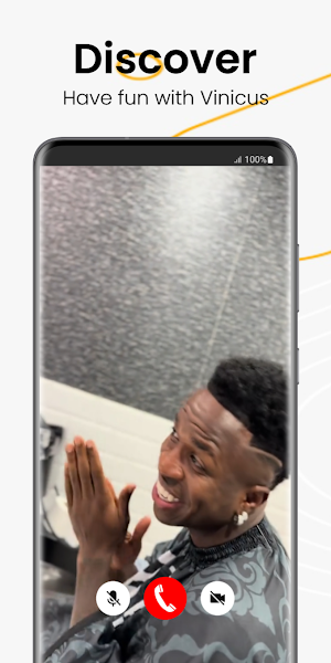 Vinicius Junior Video Call Screenshot 3