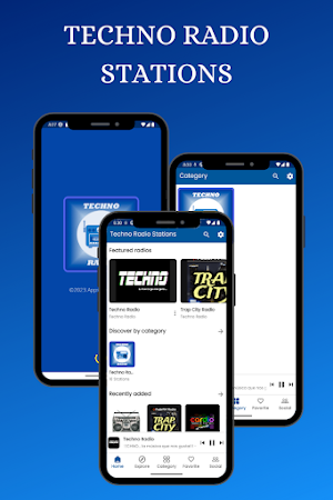 Techno Radio Stations Screenshot 0