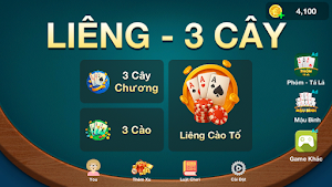 Liêng: 3 Cây, Cào Tố, 3 Cào Screenshot 0