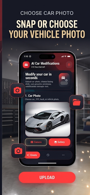 AI Car Modifications & Tune Up Screenshot 2